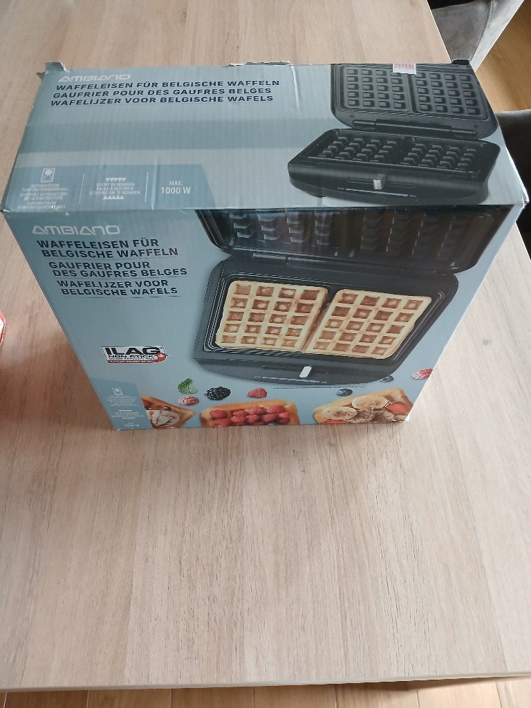 Wafelijzer, Elektronische apparatuur, Ophalen of Verzenden, Nieuw
