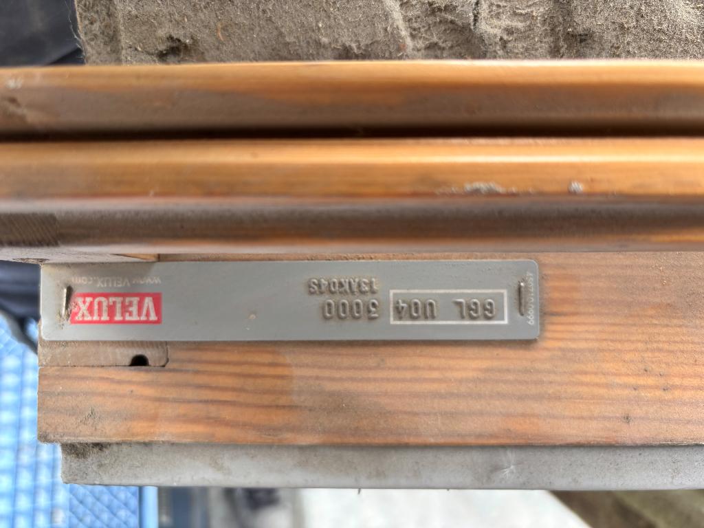 Velux, Double vitrage, Lucarne, Enlèvement, Utilisé