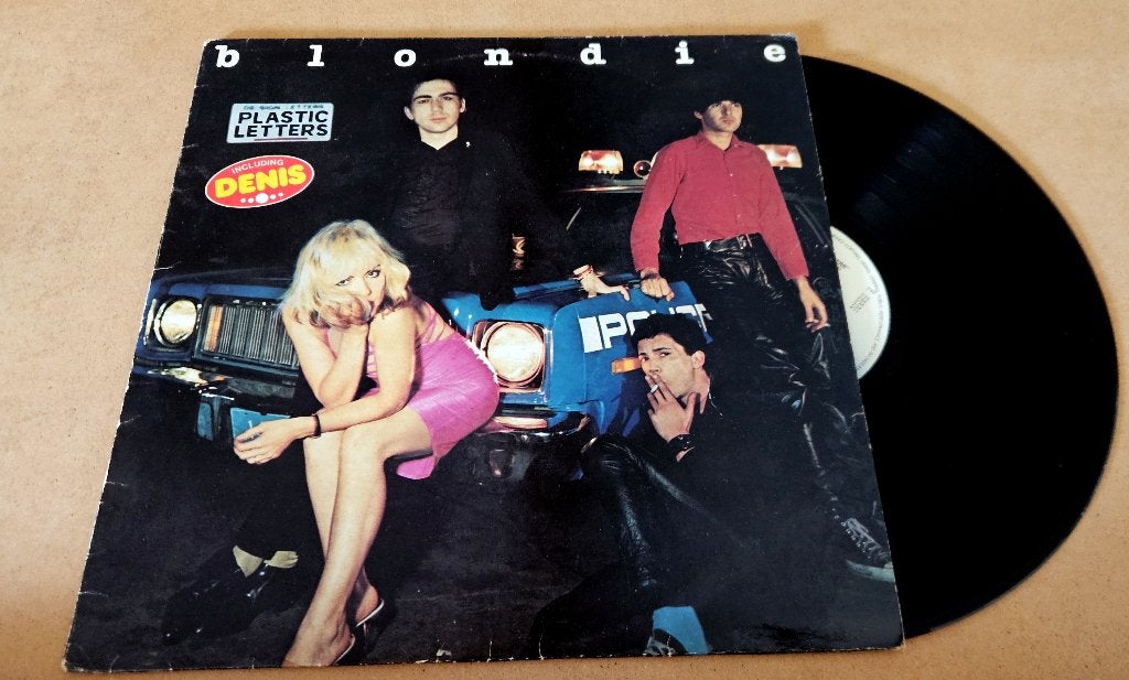12" LP - BLONDIE - Plastic Letters, Cd's en Dvd's, LP, Gebruikt, Verzenden, 12 inch