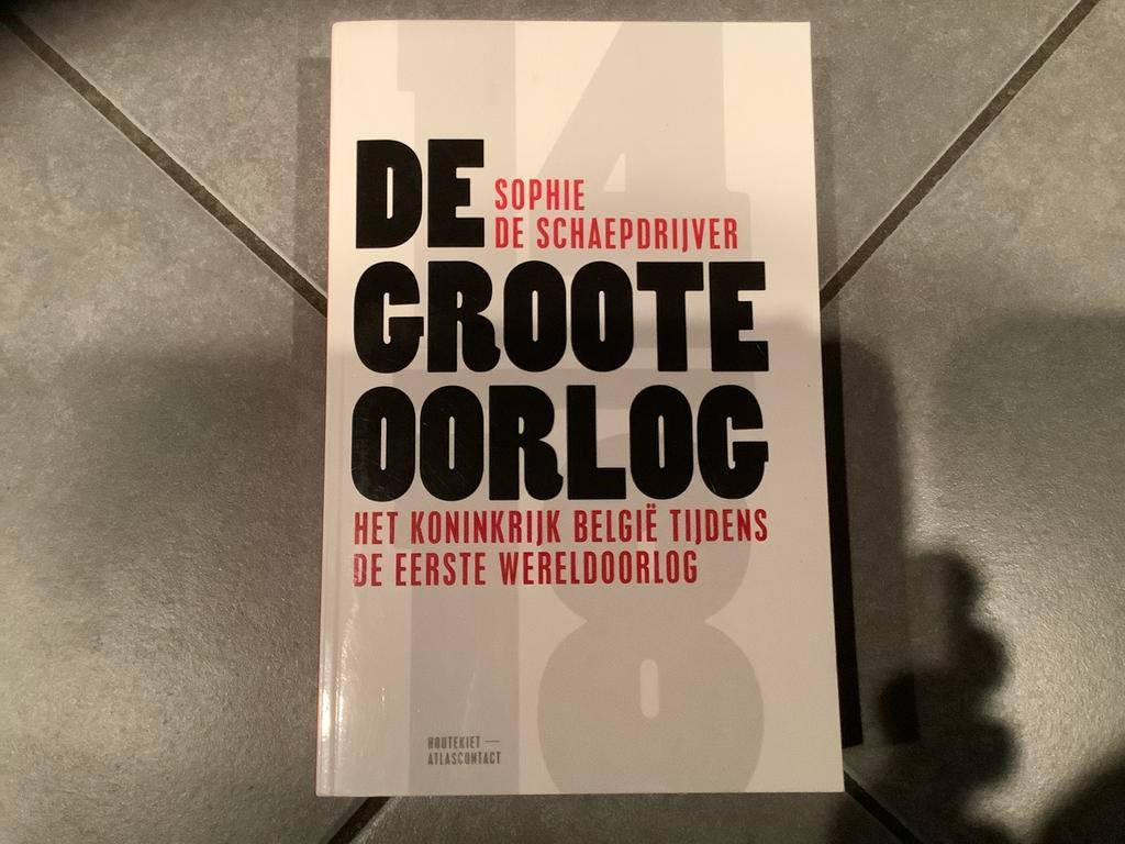De groote oorlog - Sophie de Schaepdrijver, Ophalen of Verzenden, Zo goed als nieuw