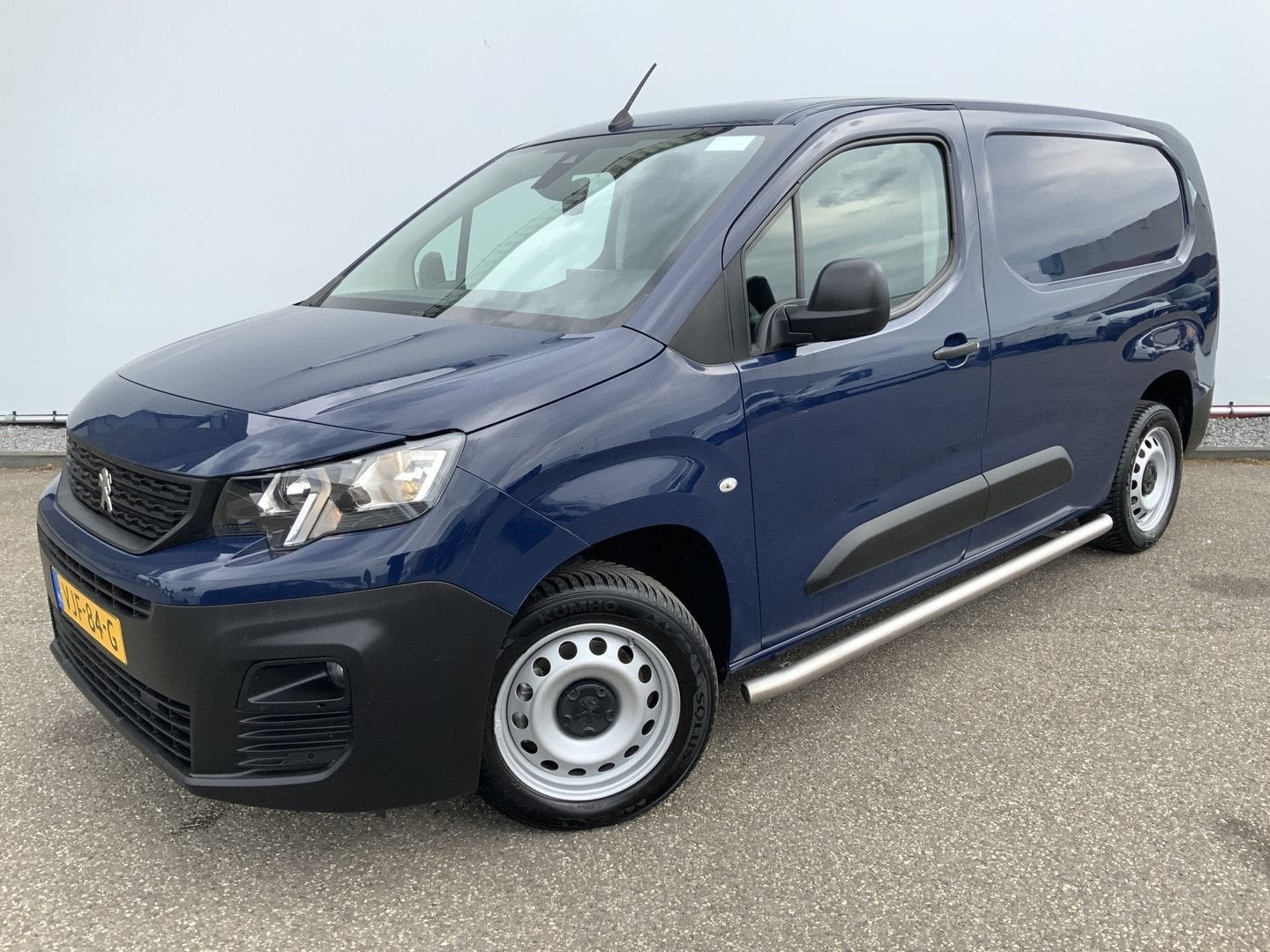 Peugeot Partner 1.5 BlueHDI Premium Long Airco Cruise Camera, Blauw, Electronic Stability Program (ESP), Bedrijf, 148 g/km