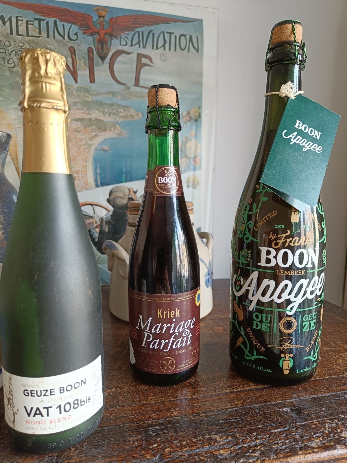 3x Boon Geuze & kriek, Verzamelen, Ophalen