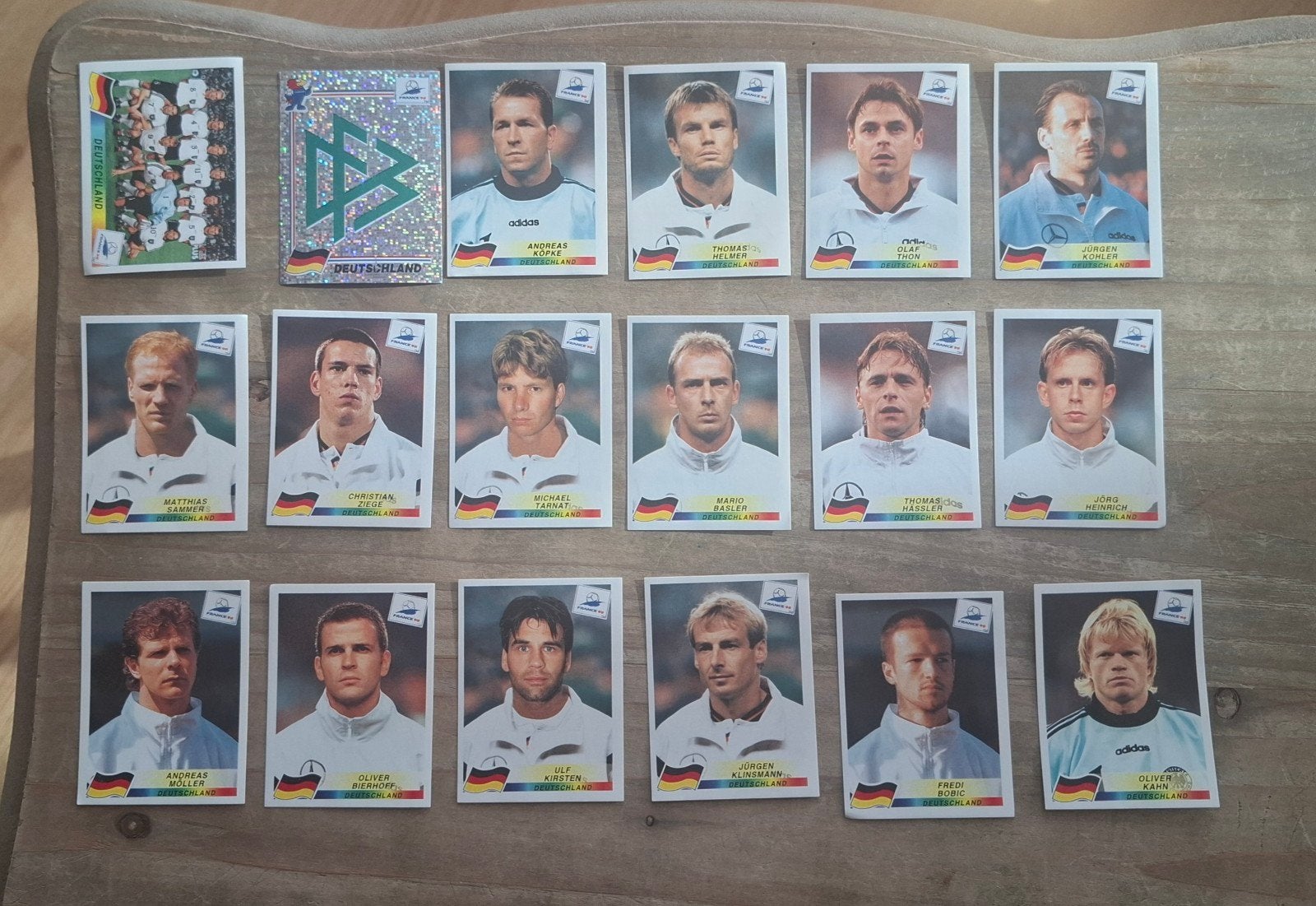 panini 99 images différentes France 98 set complet équipe, Enlèvement ou Envoi, Plusieurs images