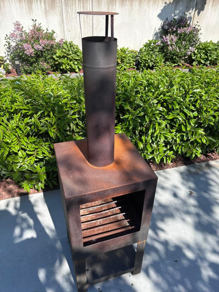 Buitenkachel, Tuin en Terras, Tuinhaarden, Ophalen, Gebruikt