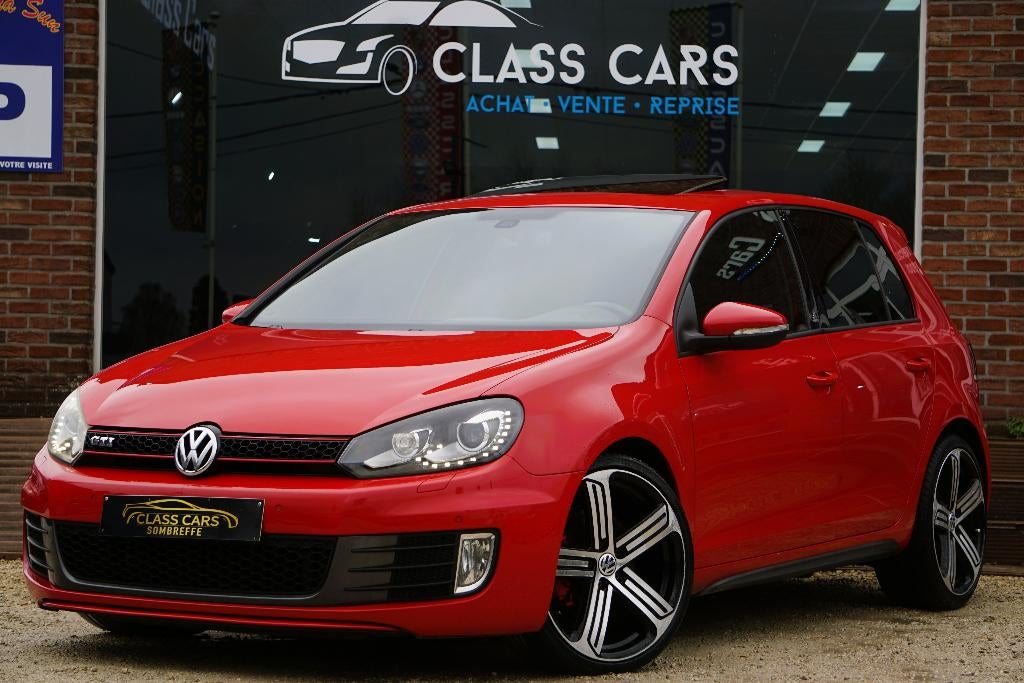 VOLKSWAGEN GOLF GTI 2.0 TSI ADIDAS DSG NAVI CAM XENON CARNET, Rouge, Euro 5, Achat, 155 kW