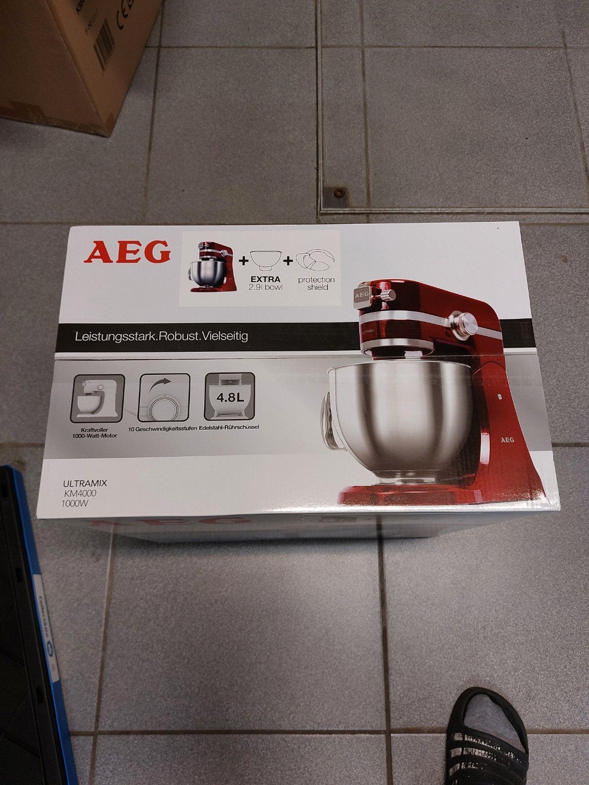 Keukenrobot aeg km4000, Electroménager, Mélangeurs de cuisine, Enlèvement