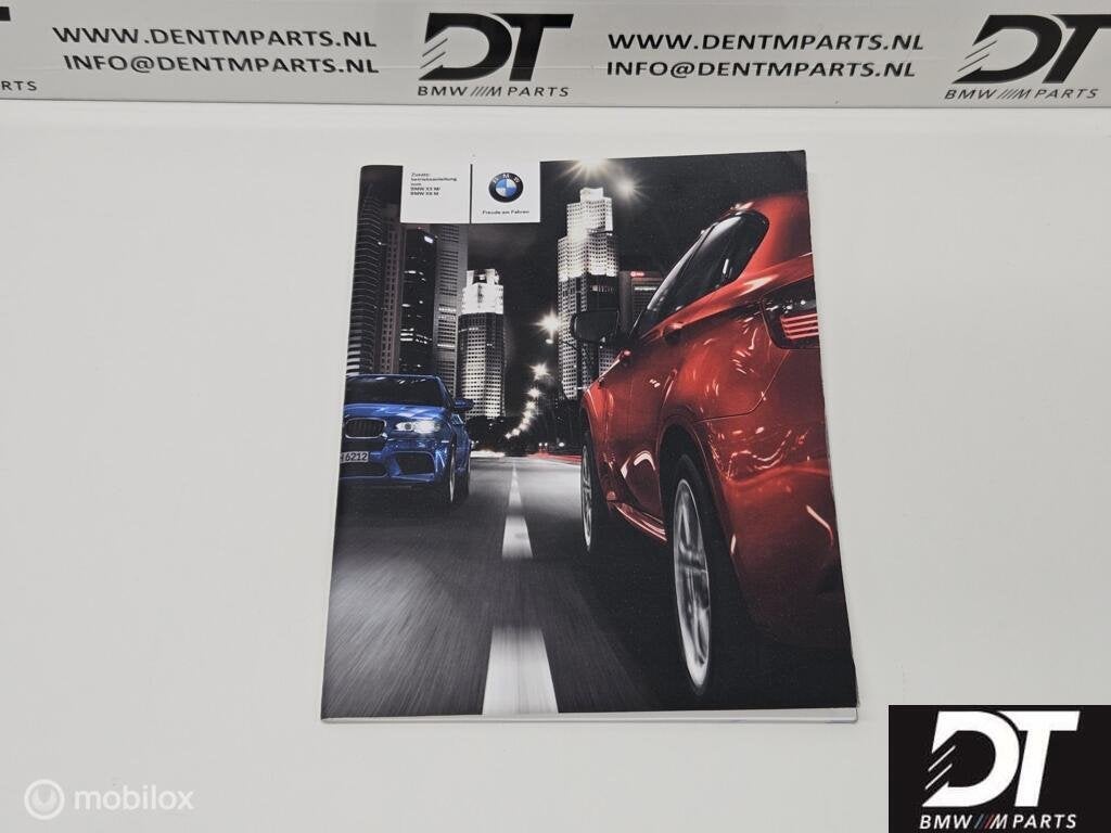 Handleiding BMW E70 X5M E71 X6M Duits, Gebruikt, Ophalen of Verzenden, BMW, BMW