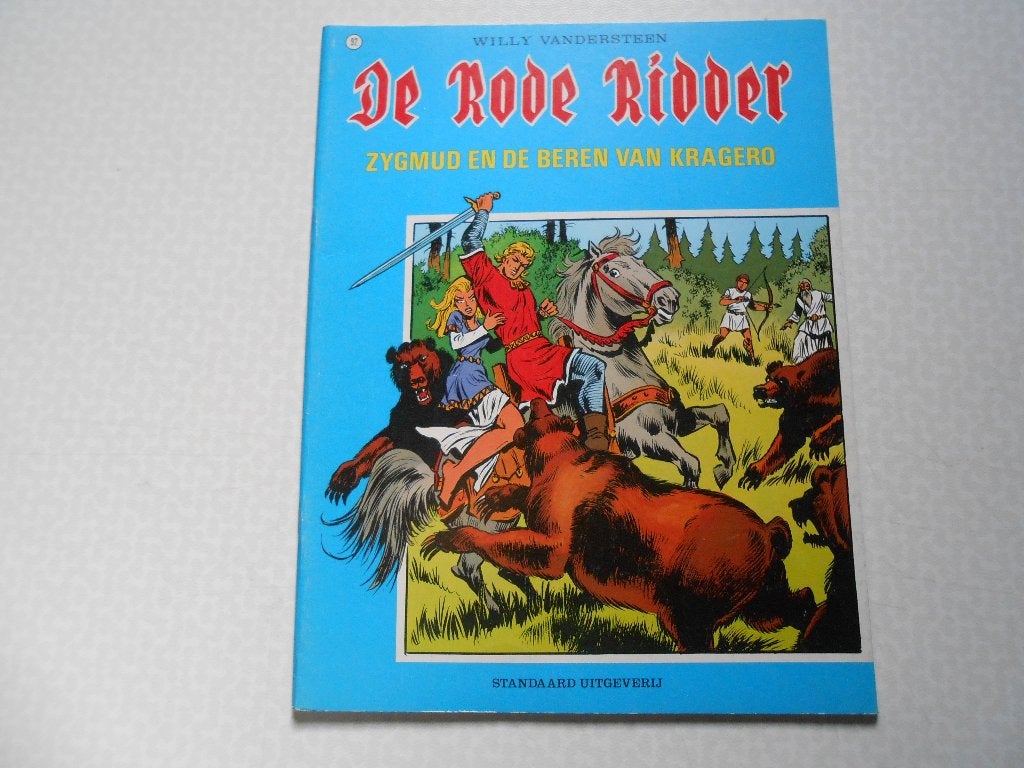 Rode ridder 92 Zygmud en de beren van Kragero 1980 1 ste dru, Enlèvement ou Envoi, Willy Vandersteen, Une BD, Comme neuf