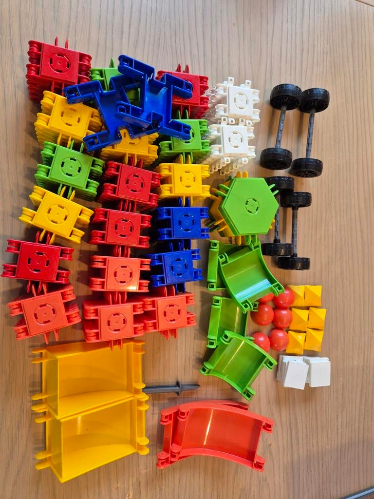 Basisset clicformers 150 stuks, Kinderen en Baby's, Speelgoed | Bouwstenen, Ophalen, Zo goed als nieuw, Overige merken