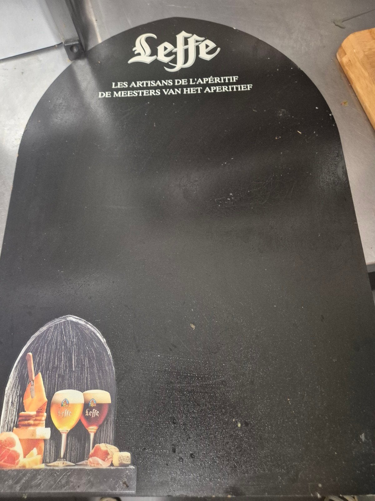leffe krijtbord, Verzamelen, Biermerken, Verzenden, Leffe