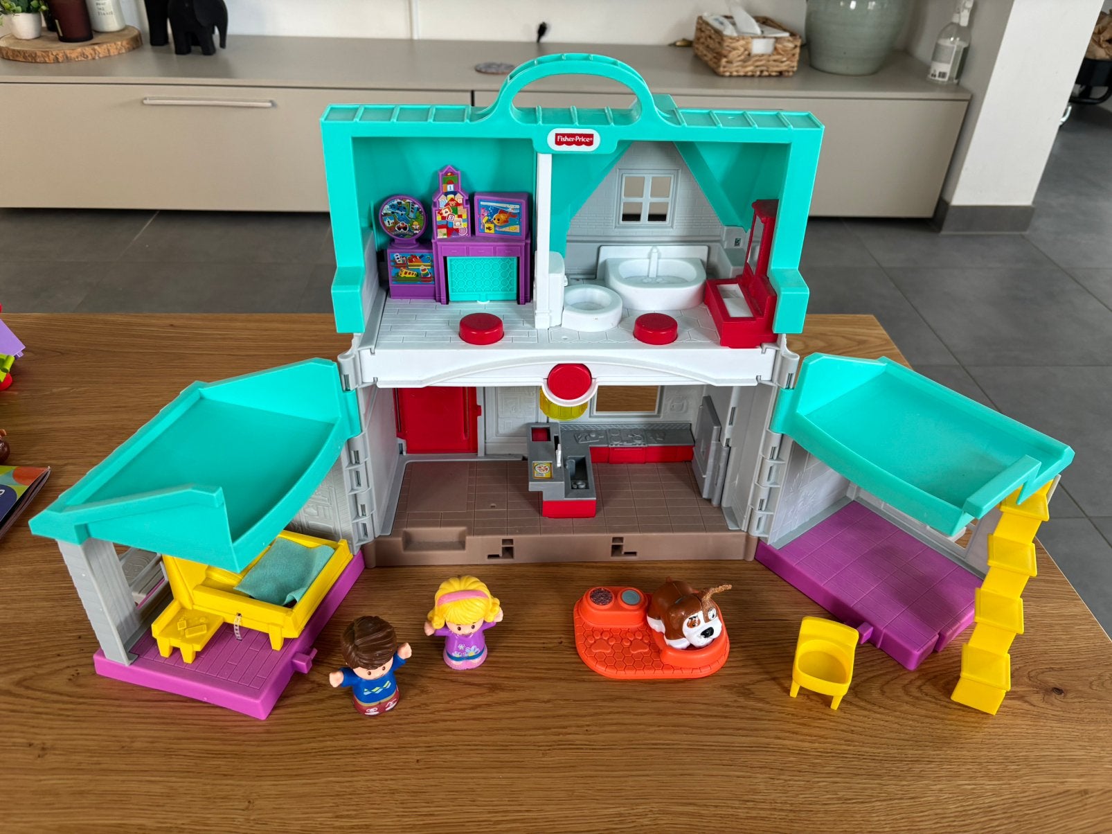 Fisher Price My Little People Huis Handige helpers, Kinderen en Baby's, Speelgoed | Fisher-Price, Gebruikt, Ophalen