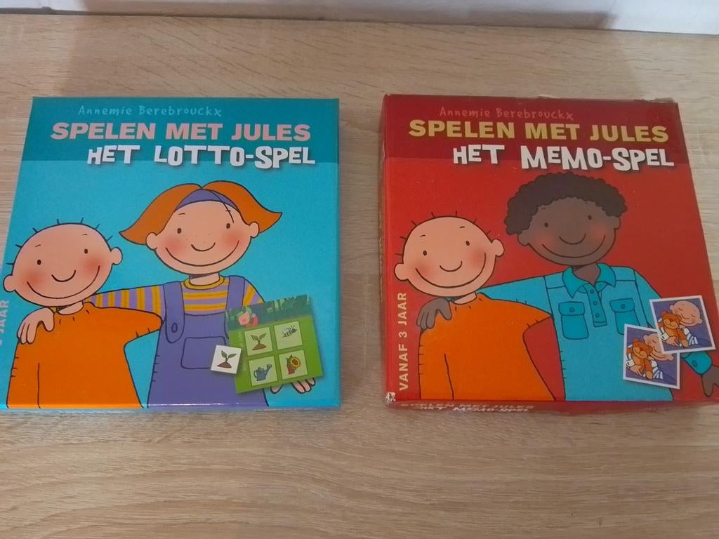 Twee spelletjes van Jules memo en lotto, Ophalen of Verzenden