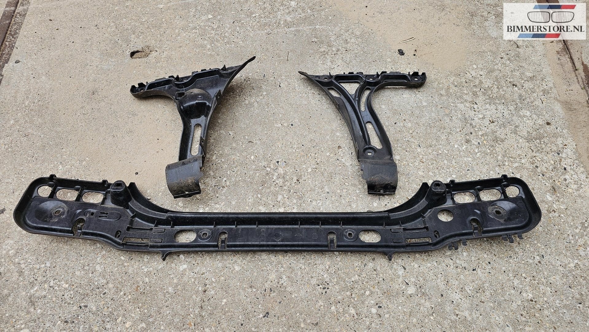 Achterbumper montage set BMW 5 serie E60 + LCi  51127056343, Auto-onderdelen, Gebruikt, -, Ophalen of Verzenden, Achter