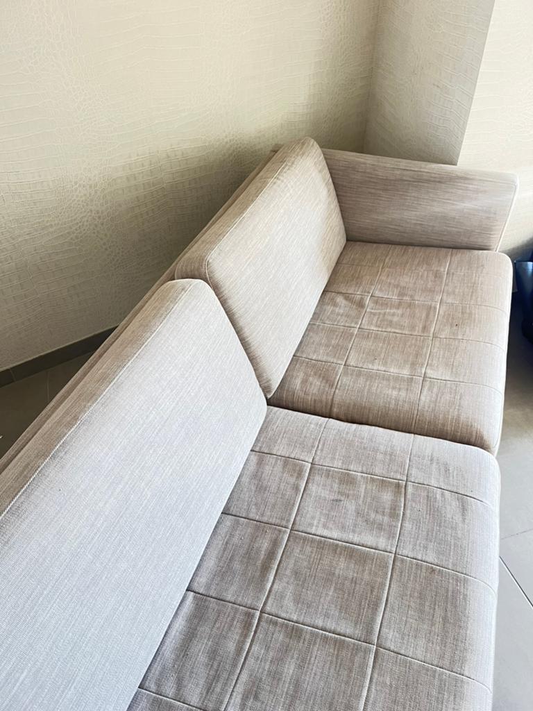 Grijze zetel – ideaal voor speelkamer, studentenkot etc, Ophalen, Gebruikt, 150 tot 200 cm, Tweepersoons