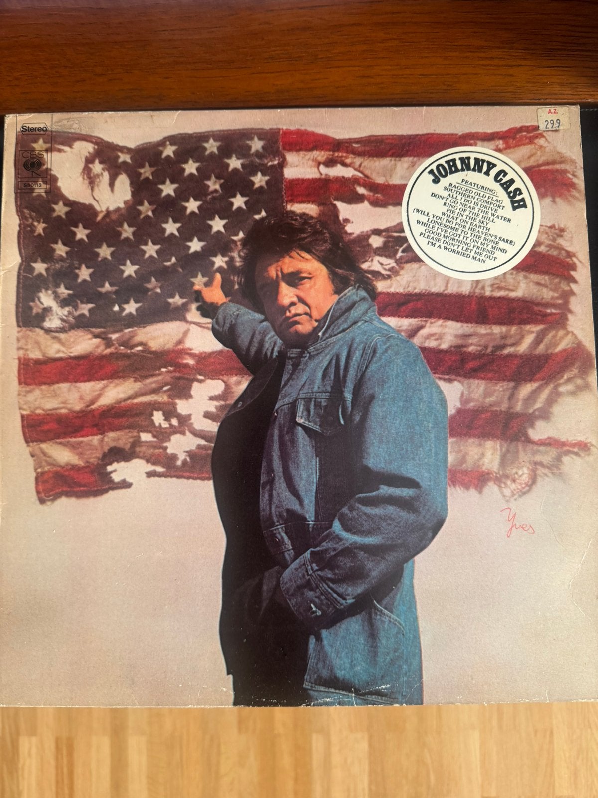 Lp Vinyl Johnny Cash 1974, Ophalen, Zo goed als nieuw