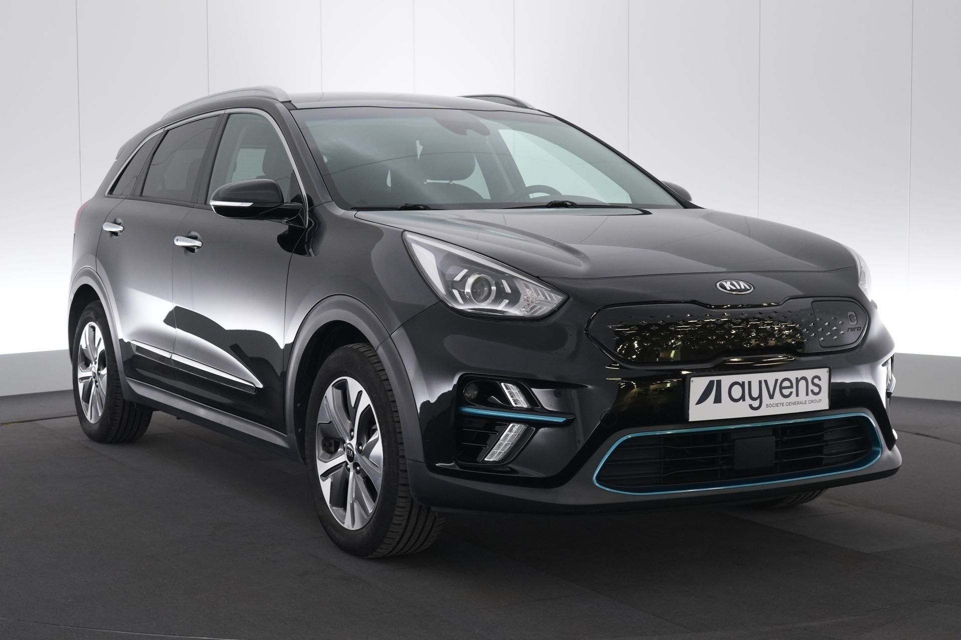 (1XXR836) KIA E-NIRO, Auto's, Kia, Automatische klimaatregeling, Zwart, 5 zetels, 5 deurs