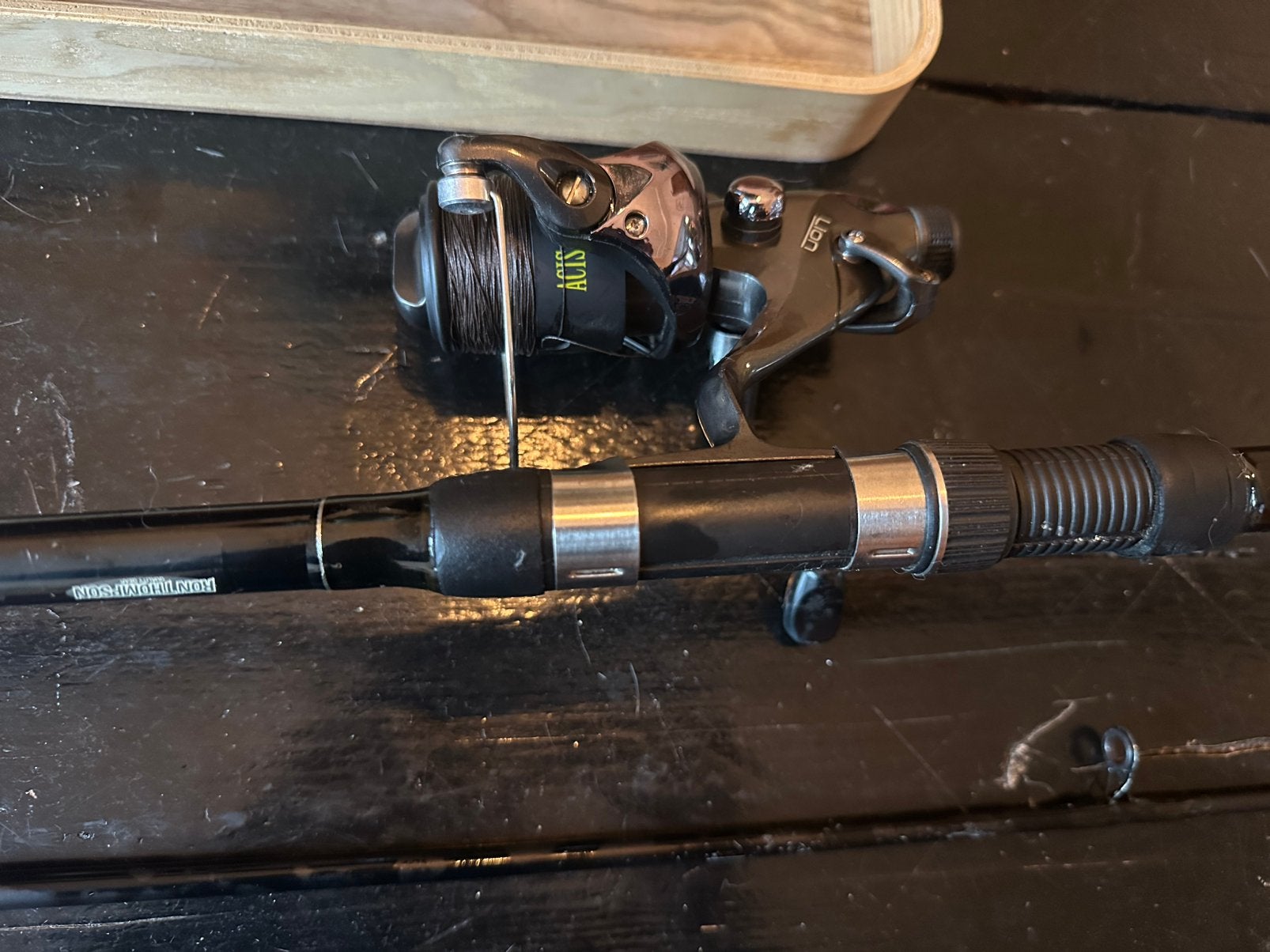 Karper stok 12 ftr +molen, Ophalen, Gebruikt, Werphengel