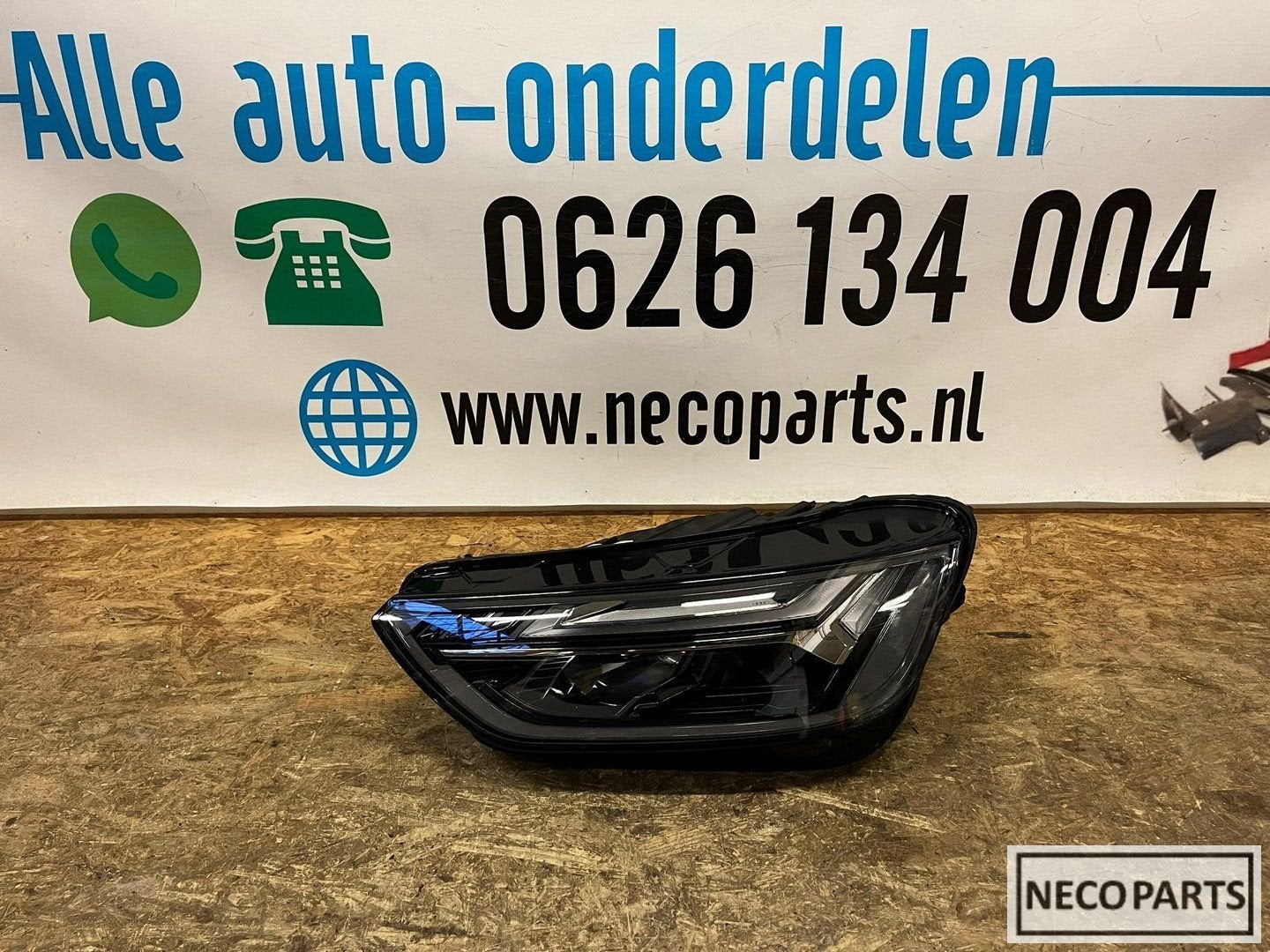 AUDI Q5 80A FACELIFT FULL LED KOPLAMP 80A941033F ORIGINEEL, Gebruikt, -, -, -