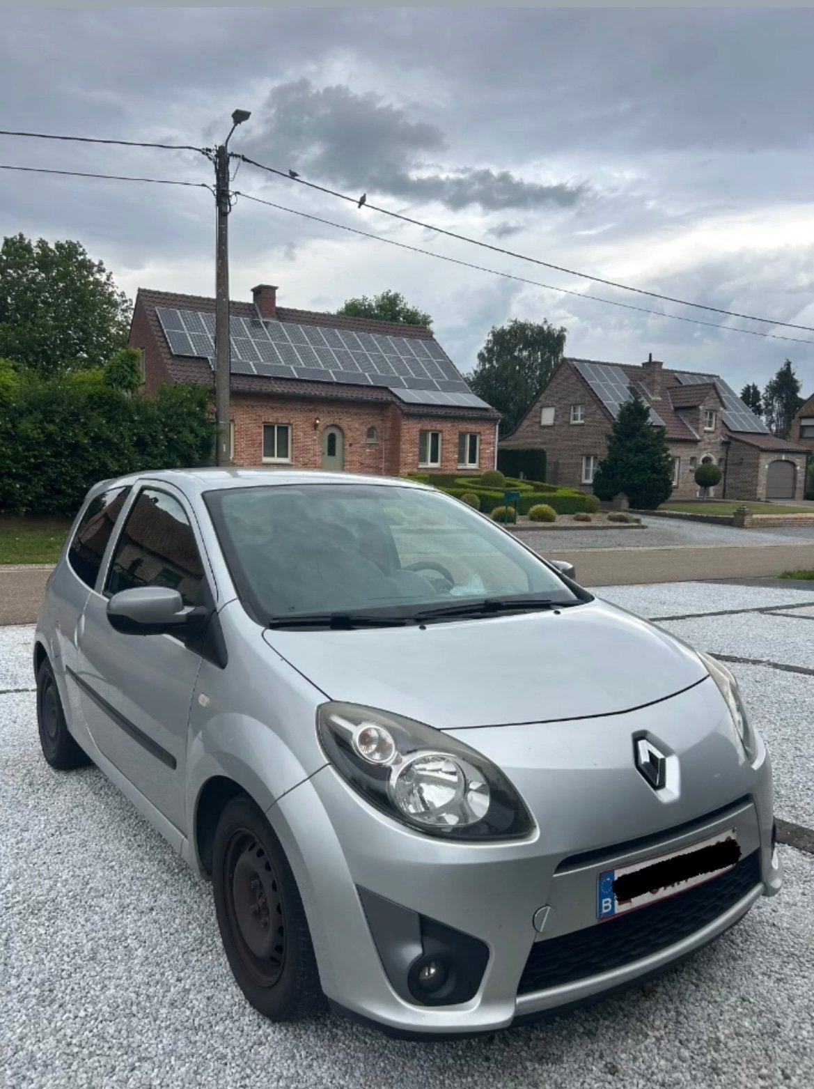Renault Twingo 2011 APPROUVÉE POUR LA VENTE, Autos, Bluetooth, Argent ou Gris, Boîte manuelle, Particulier