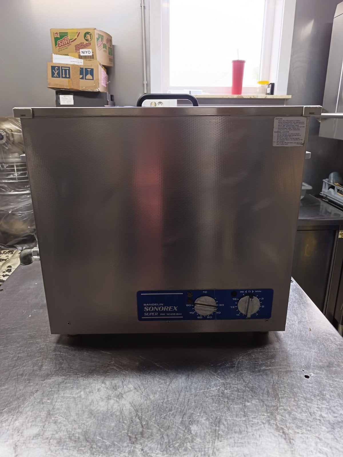 Ultrasoon reiniger Bandelin Sonorex RK1028 BH, Ophalen, Zo goed als nieuw