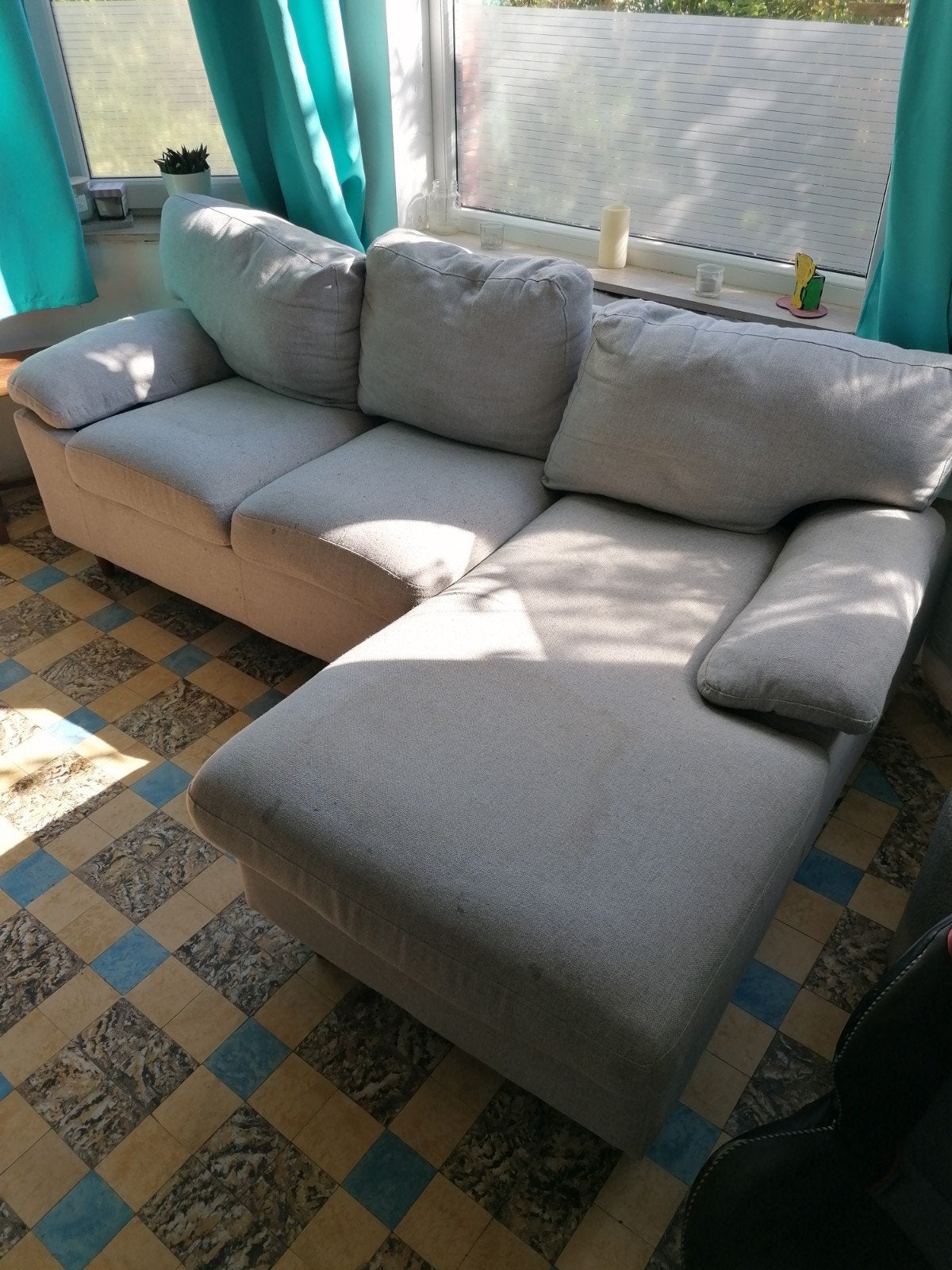 Hoek zetel, Ophalen, Gebruikt