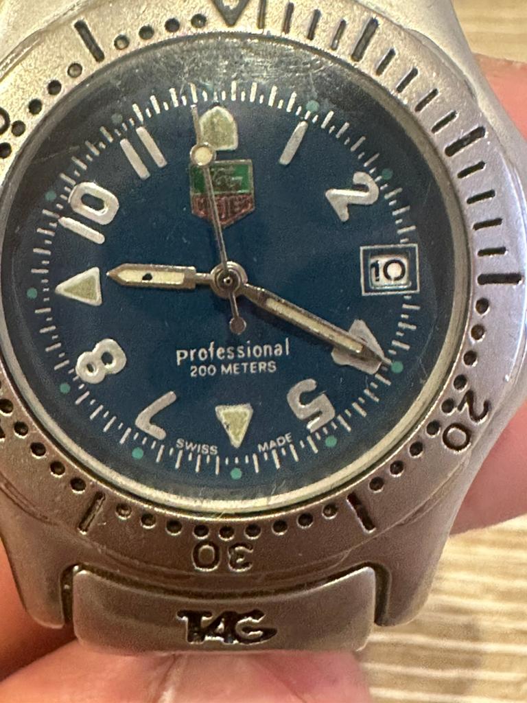 Vintage Qwartz horloge in goede staat, Handtassen en Accessoires, Horloges | Heren, Ophalen, Zo goed als nieuw