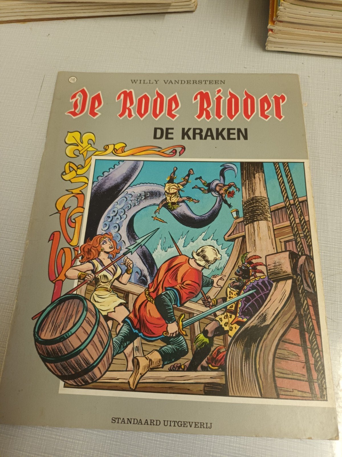 De rode ridder, Enlèvement ou Envoi