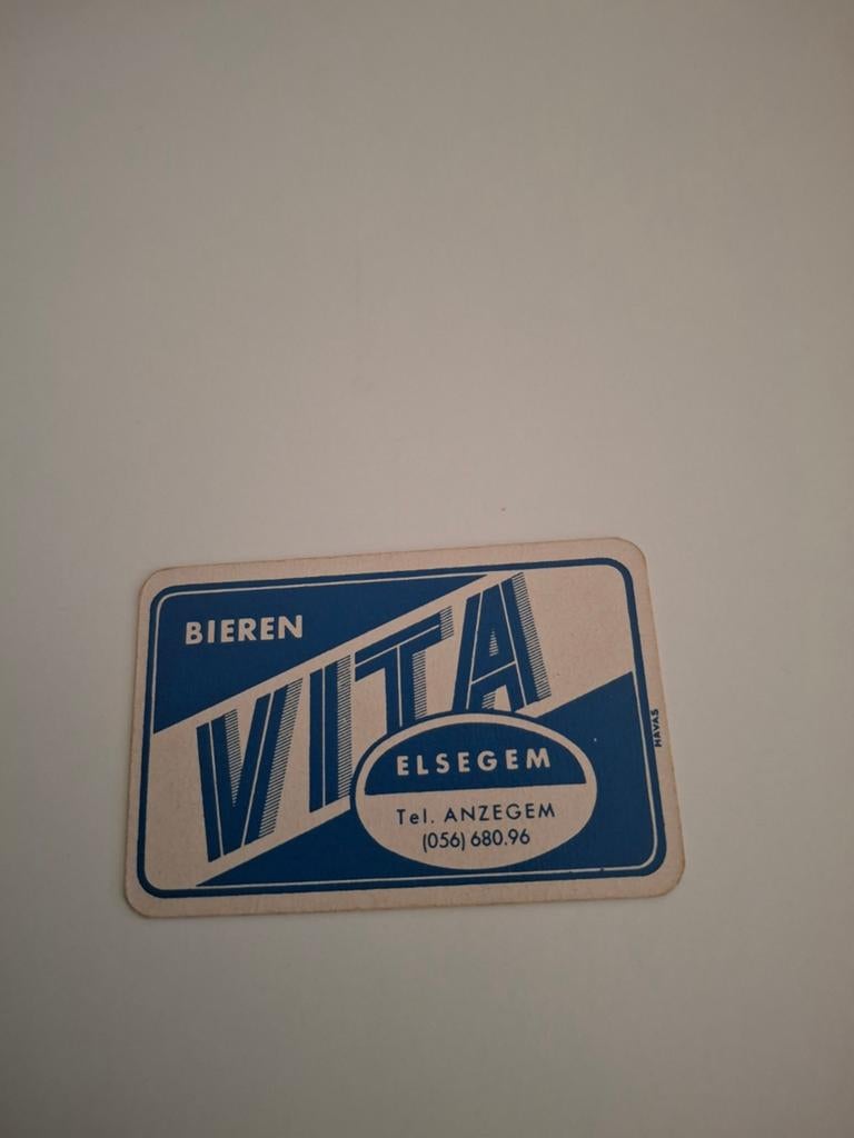 Oude speelkaart vita elsegem, Verzamelen, Speelkaarten, Jokers en Kwartetten, Ophalen of Verzenden