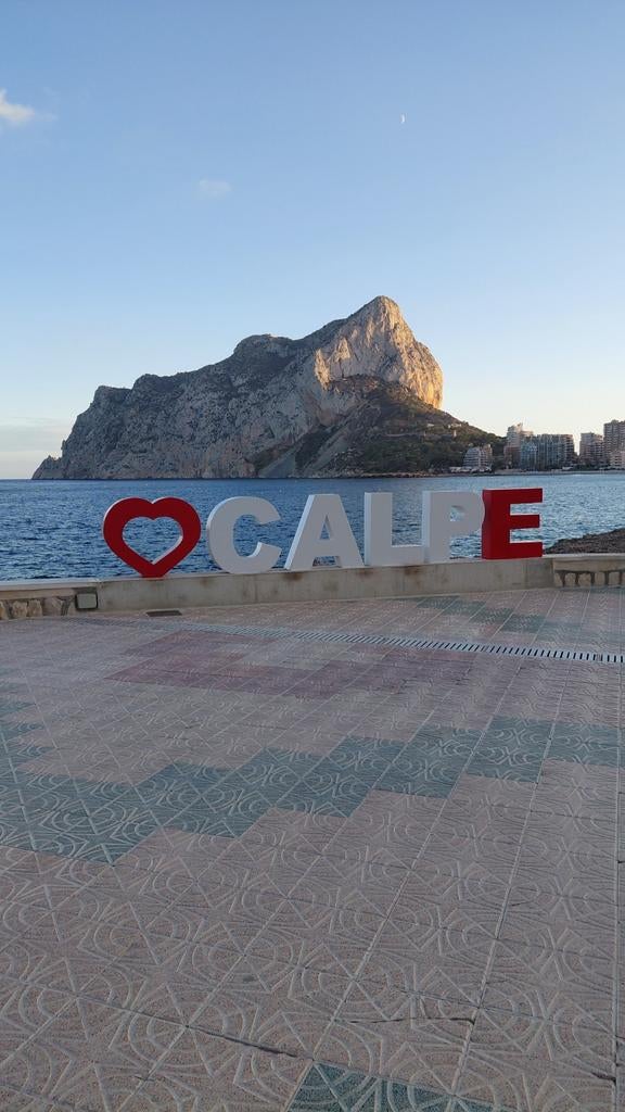 Op vakantie bij Belgen in Calpe / Spanje