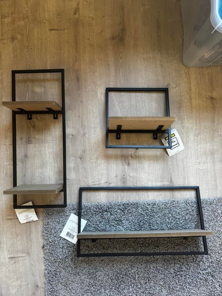 Set wandplankjes xenos, Maison & Meubles, Enlèvement, Comme neuf