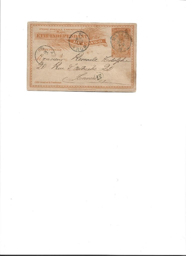 postzegels Belgisch Congo lotje PWS, Postzegels en Munten, Ophalen of Verzenden