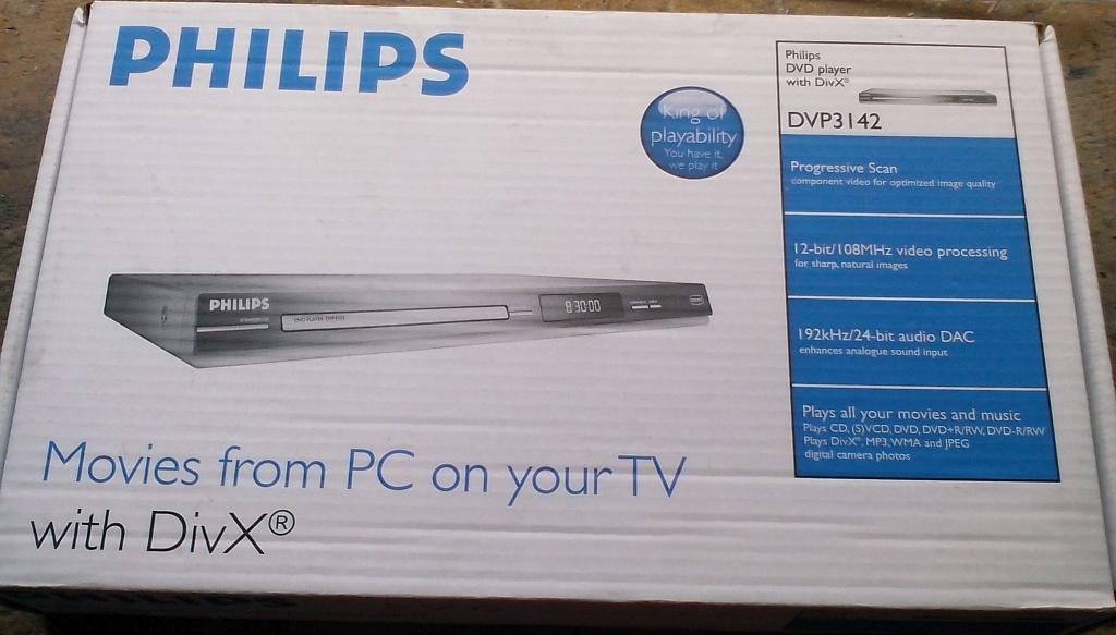 Philips DVD / DivX  player, Audio, Tv en Foto, DVD spelers, Ophalen, Philips