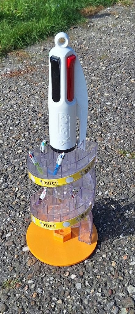 Bic shopdisplay, toonbankdisplay in nieuwstaat., Verzamelen, Ophalen of Verzenden, Zo goed als nieuw, Gebruiksvoorwerp
