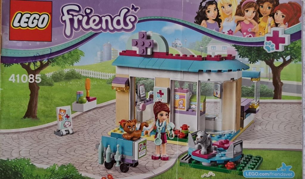 Lego Friends - 41085 - la clinique vétérinaire, Ophalen of Verzenden, Compleet, Lego, Friends