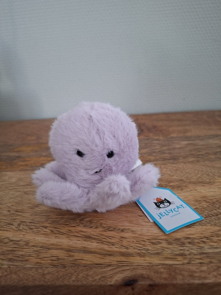 jellycat fluffy octopus nieuw, Kinderen en Baby's, Speelgoed | Knuffels en Pluche, Ophalen of Verzenden, Nieuw, Jellycat