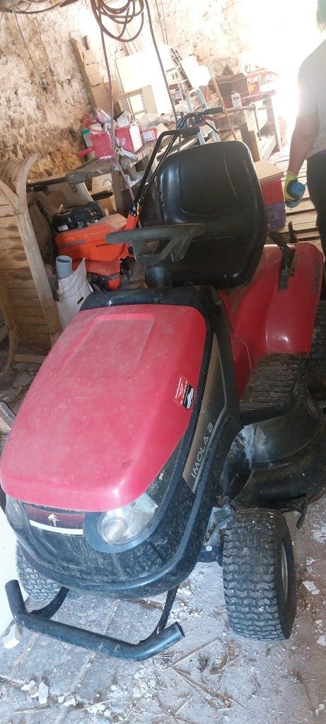 Tracteur tond IMOLA B 102 Hydro Briggs & Stratton - en panne, Jardin & Terrasse, Vitesses, Imola, Enlèvement, Utilisé