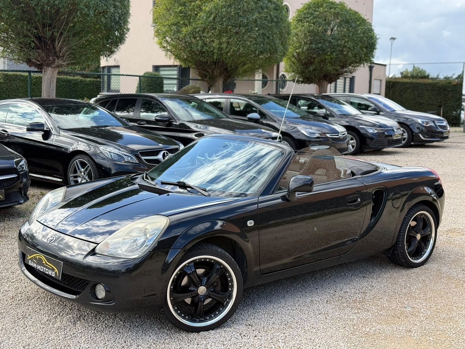 Toyota MR2 1.8 VVT-i 140PK Cabrio Hardtop + Softtop, Auto's, 4 cilinders, Cabriolet, Zwart, Bedrijf