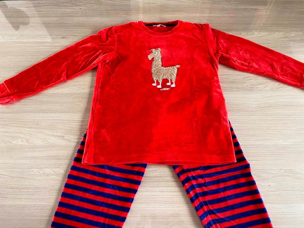 Velours pyjama Lama - Woody - maat 152, Enfants & Bébés, Vêtements enfant | Taille 152, Garçon ou Fille, Enlèvement ou Envoi, Comme neuf