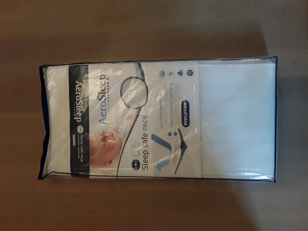Babymatras 120 x 60 cm Aerosleep, Ophalen, Gebruikt, Overige typen