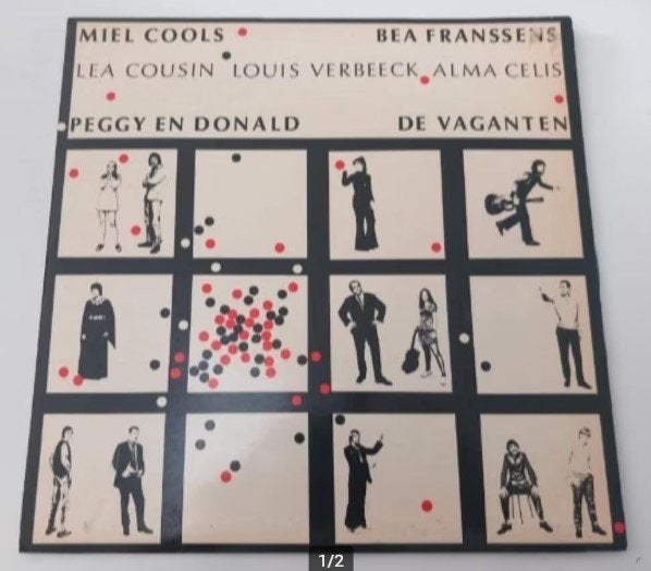 Vinyl LP Kleinkunst Miel Cools De Vaganten Folk Folklore, Cd's en Dvd's, Ophalen of Verzenden, 12 inch, Folk, LP