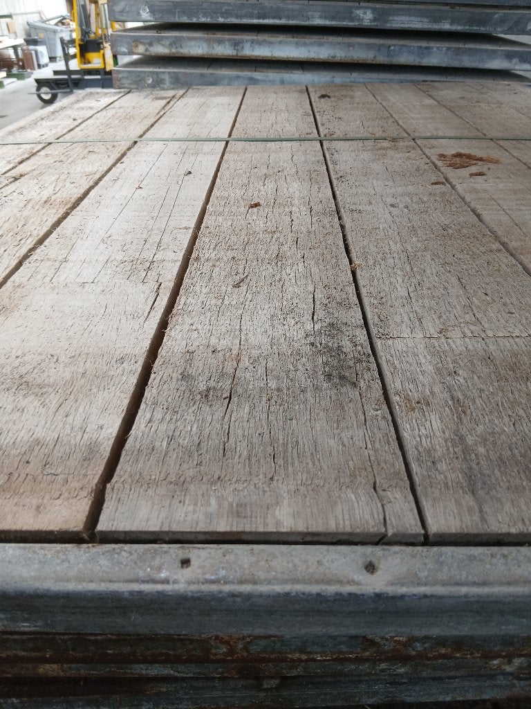 Steenschotten Azobe en Lariks, Tuin en Terras, Ophalen, Gebruikt, Hout