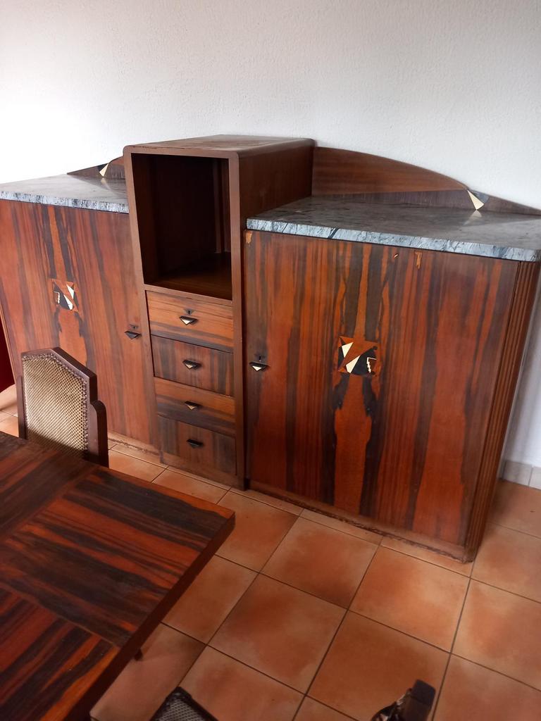 Art deco eetplaats en commode, Huis en Inrichting, Ophalen, Zo goed als nieuw