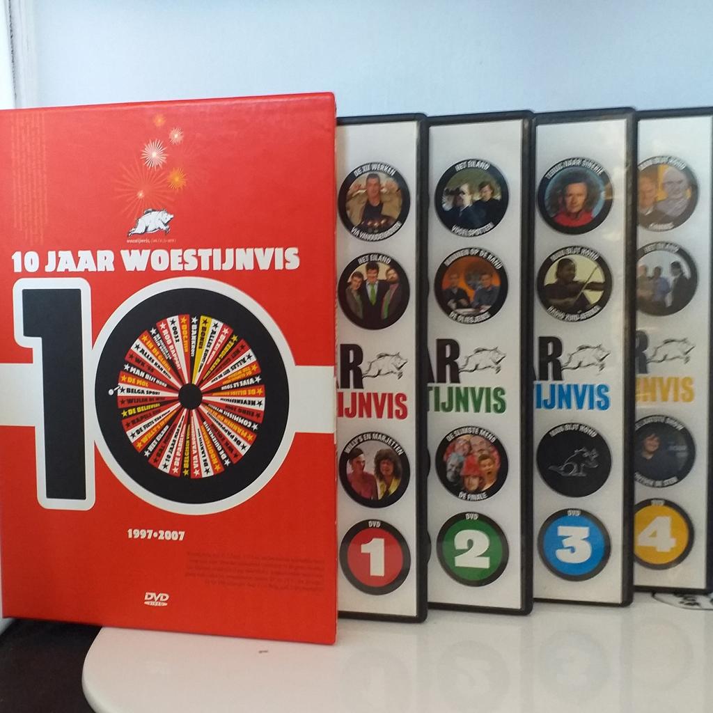 10 Jaar Woestijnvis | Één & Humo het beste | 7 DVD, Cd's en Dvd's, Ophalen