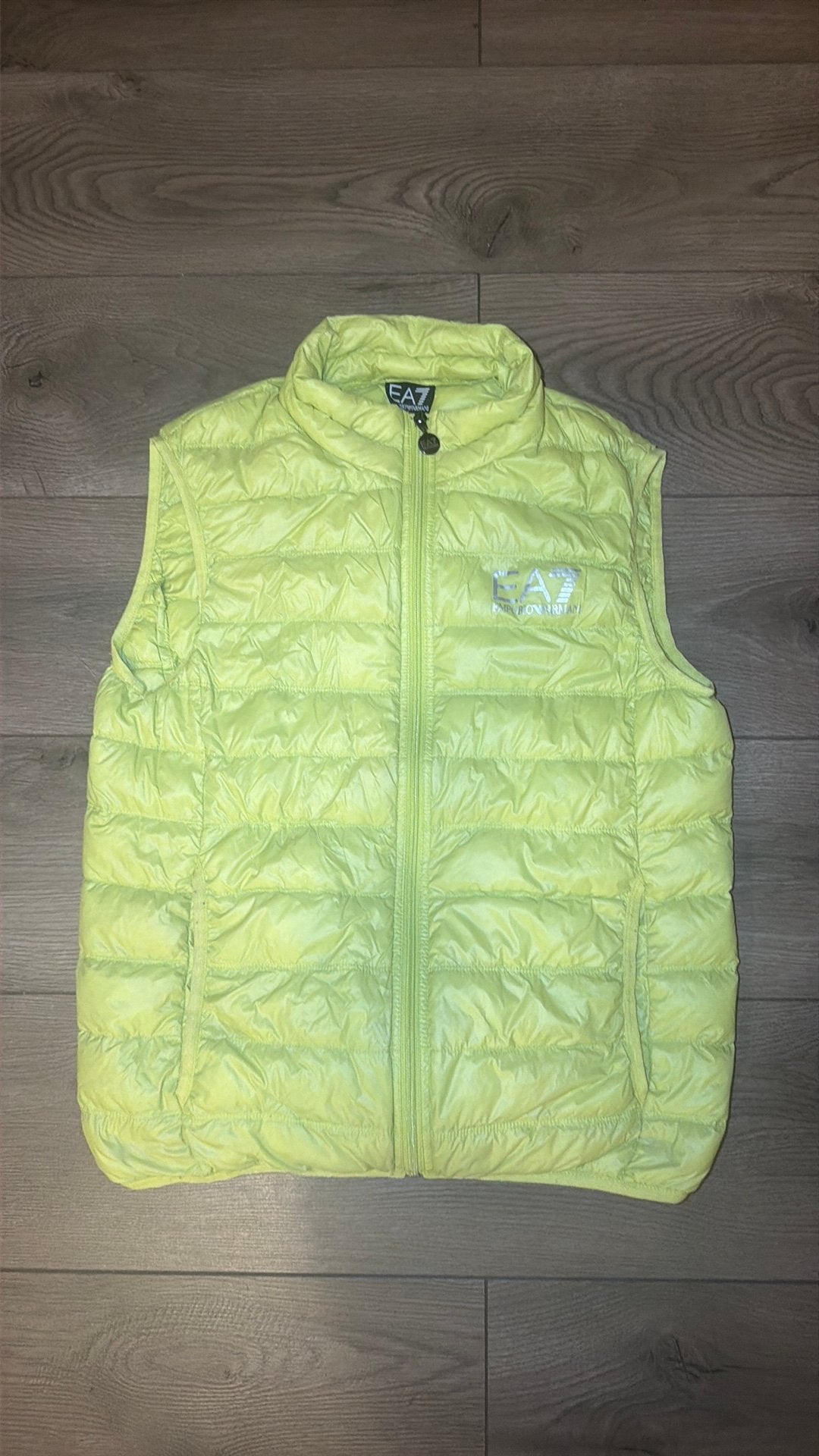 EA7 Emporio Armani Bodywarmer, Ophalen, Nieuw, Maat 48/50 (M), Groen