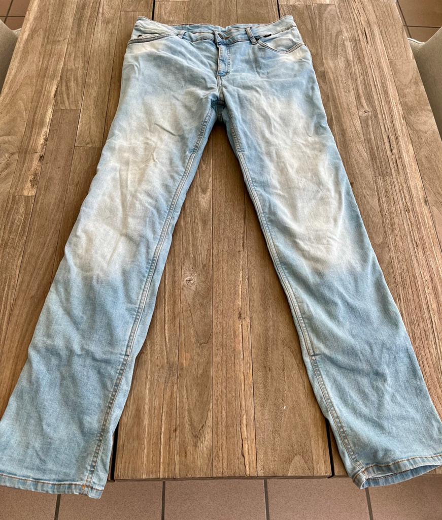 Motorbroek dames Richa jeans maat D32/32, Motoren, Kleding | Motorkleding, Ophalen, Dames