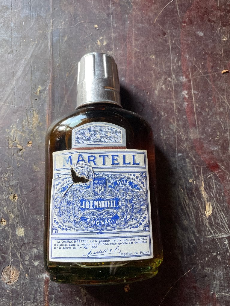 Martell cognac heupflesje 1965, Verzamelen, Ophalen