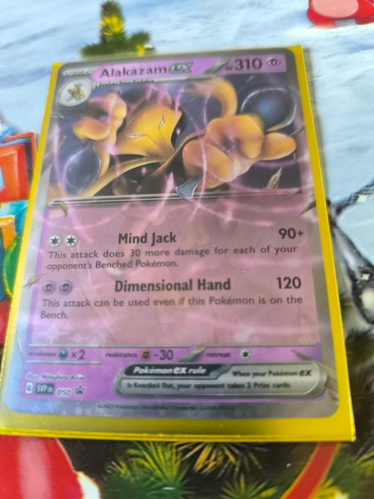 Alakazam ex, Ophalen