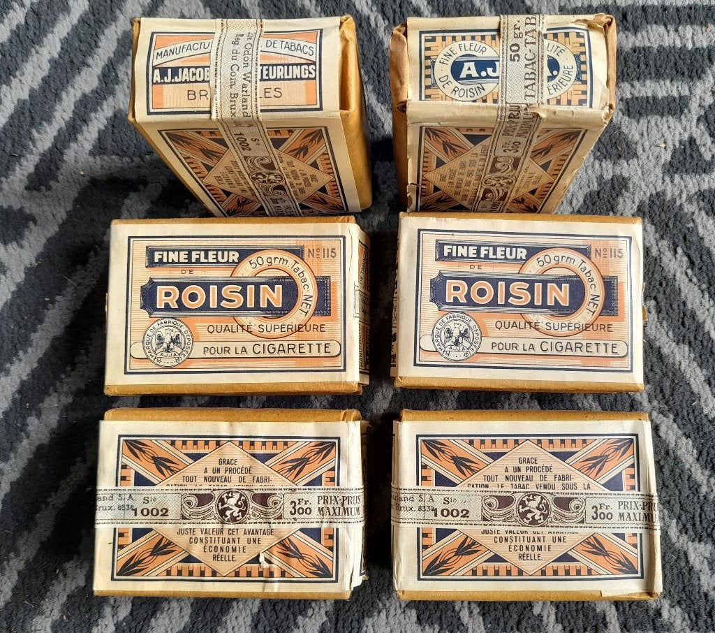 Collector:  6x  Ajja Roisin  Odon Warland  tabac, Verzamelen, Verzenden, Zo goed als nieuw