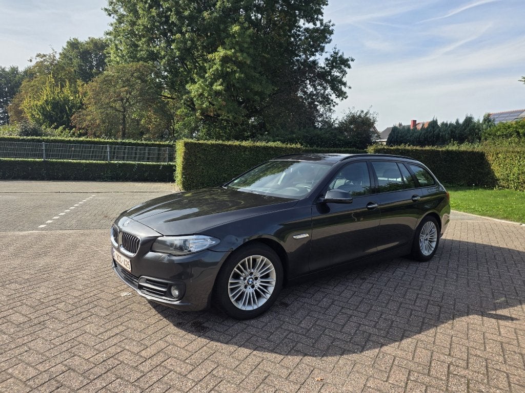 BMW 520d Touring | 2016 | 176.700 km | Manueel | Leder, 4 cilinders, Zwart, Leder, 5 deurs
