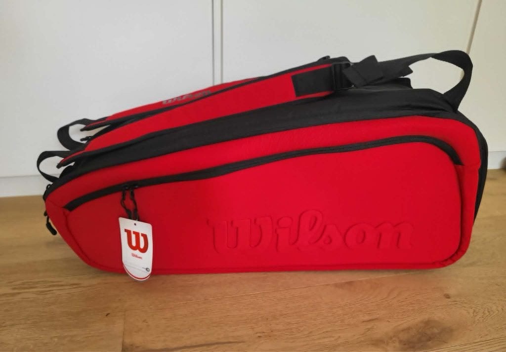 Wilson Sac à (2) raquettes / tennis 78 cm x 38 cm x 34 cm, Sports & Fitness, Enlèvement ou Envoi, Neuf, Raquette, Wilson